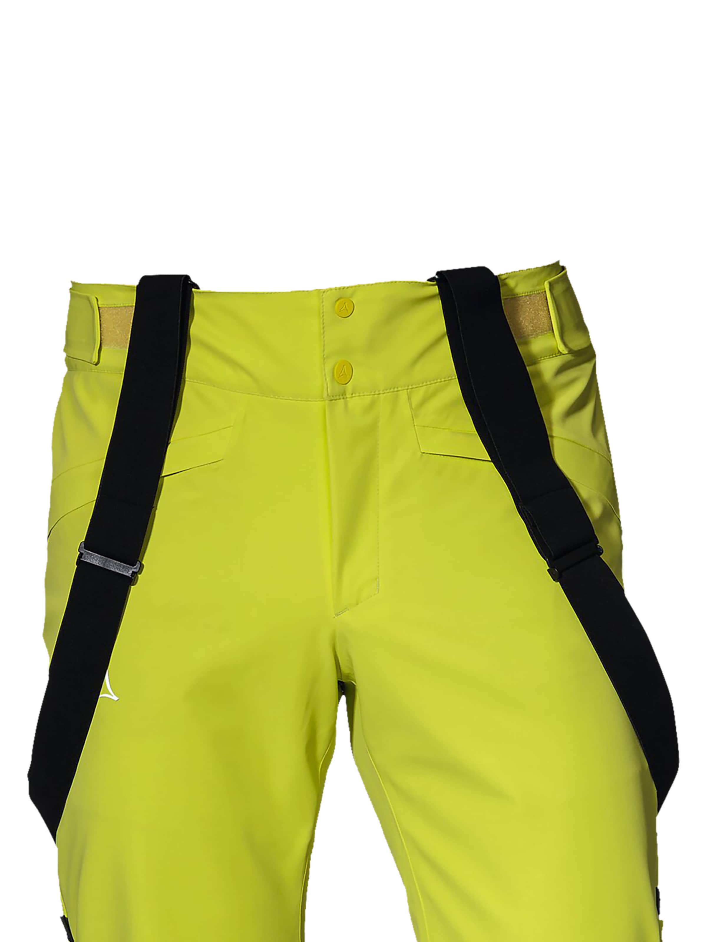 Schöffel - Regular Calças outdoor 'Scalottas' em amarelo