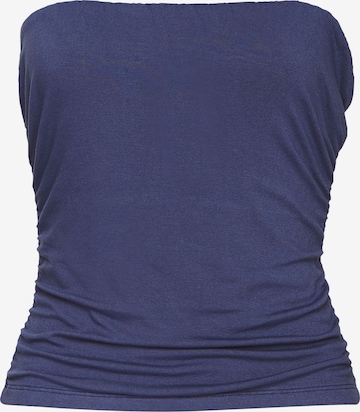 Top de la BUFFALO pe albastru: față