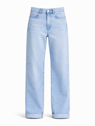 IT'S BASIC Wide leg Jeans 'Wide High Rise Jeans' in Blauw: voorkant
