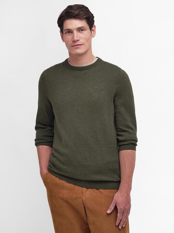 Barbour Sweater in Green: front
