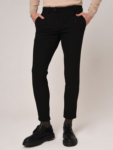 Antioch Slimfit Broek in Zwart