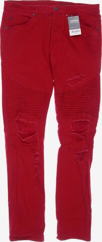 H&M Jeans in 34 in Red: front