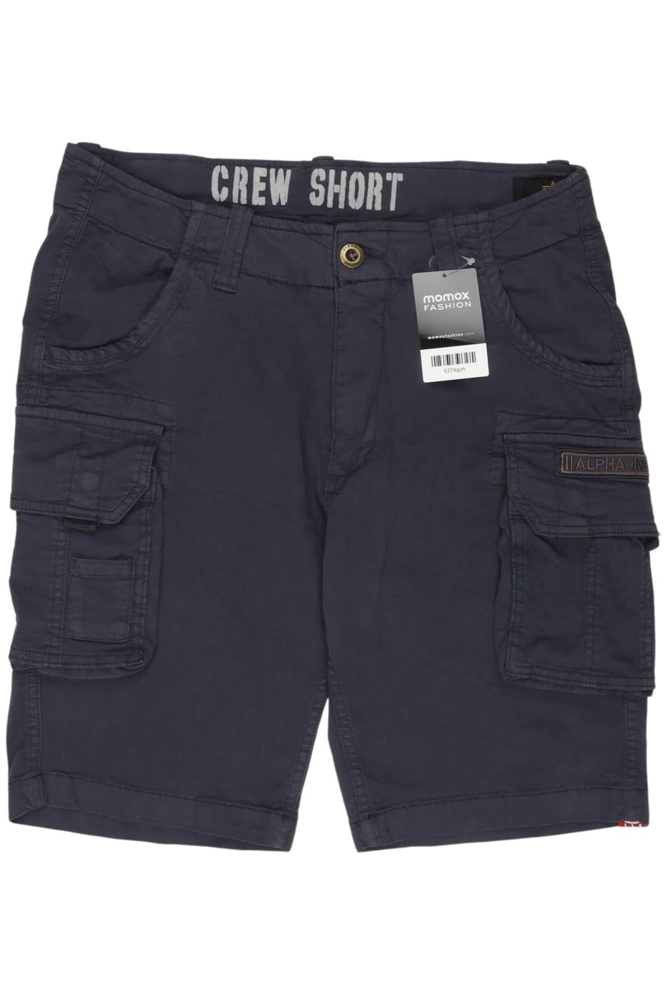 ALPHA INDUSTRIES Shorts in 31 in Blue: front