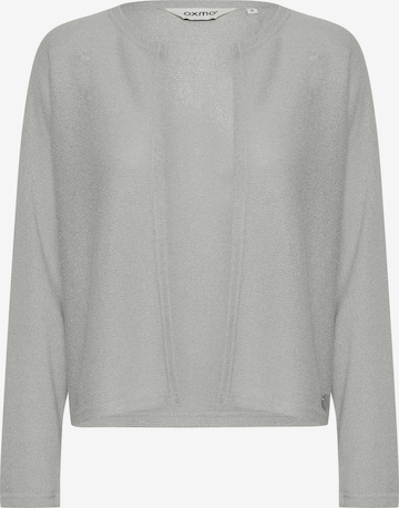 Oxmo Strickjacke 'KIKE' in Grau: Vorderseite