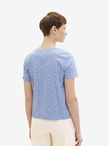 TOM TAILOR DENIM T-Shirt in Blau