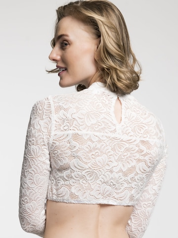 SPIETH & WENSKY Traditional Blouse 'Andora' in White