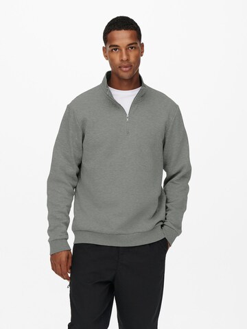 Only & Sons - Sudadera 'ONSCeres' en gris: frente