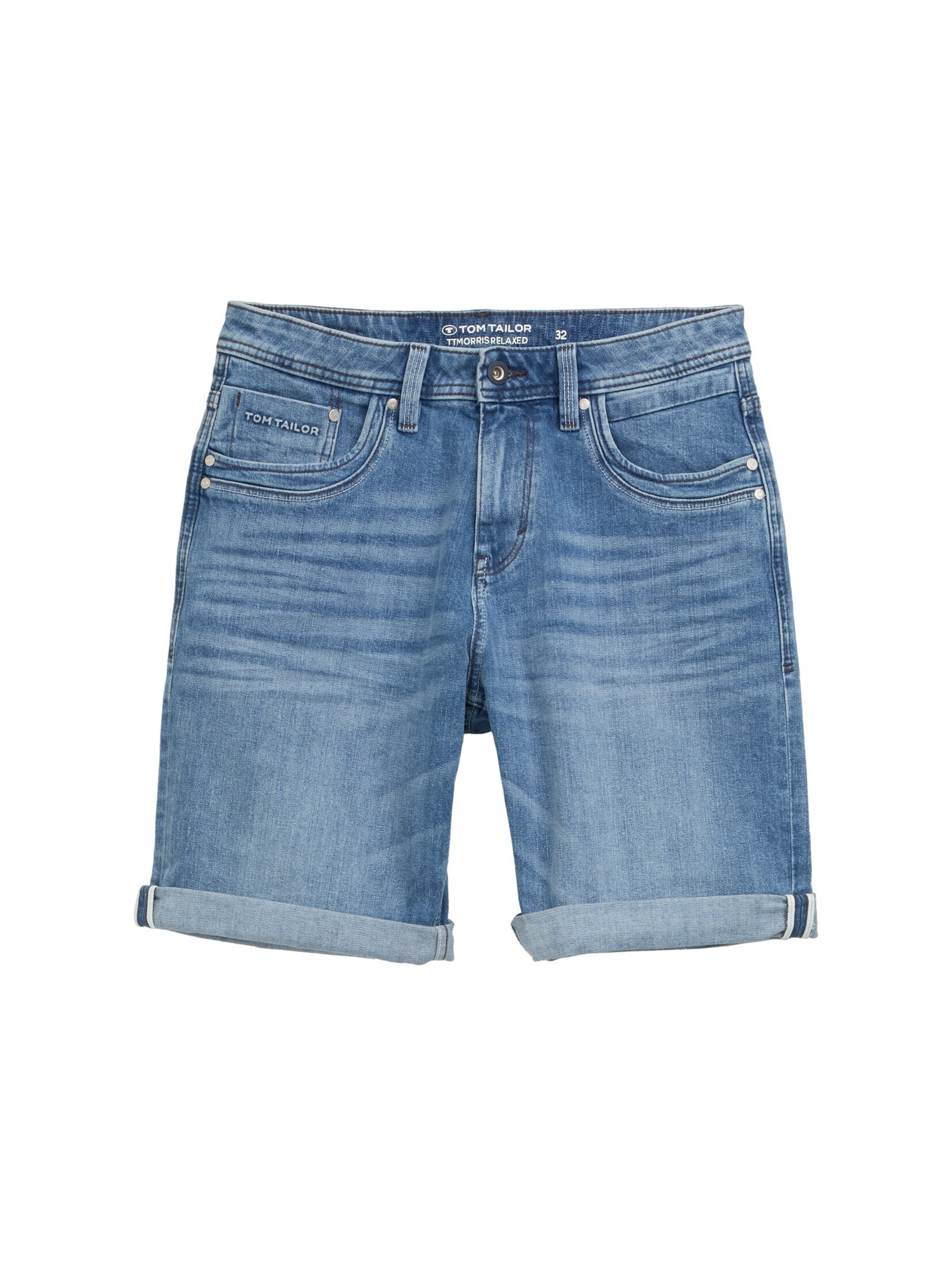 TOM TAILOR Jeans 'Morris' in de kleur Blauw denim, Productweergave