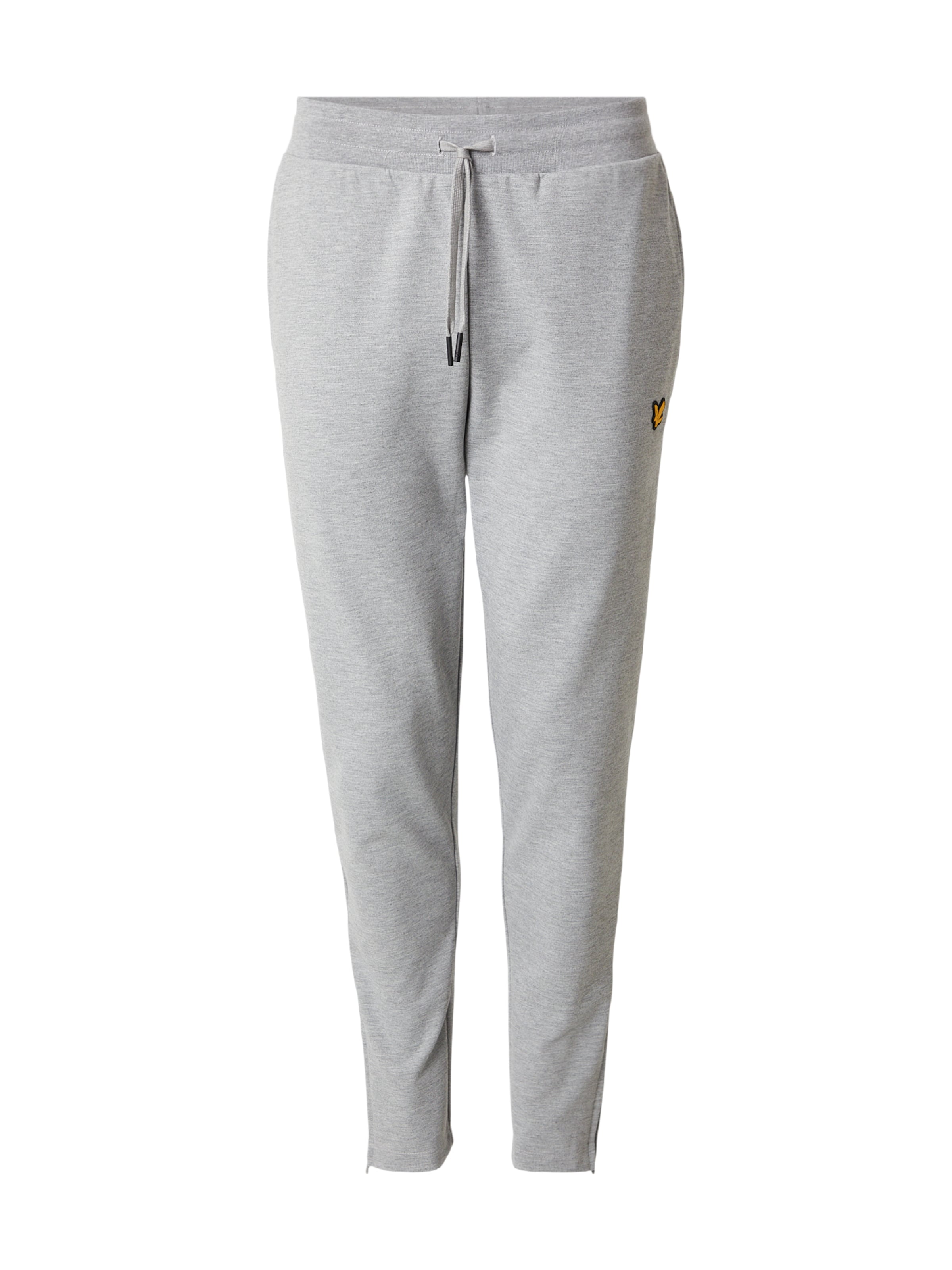 Coupe slim Pantalon Lyle & Scott en gris : devant