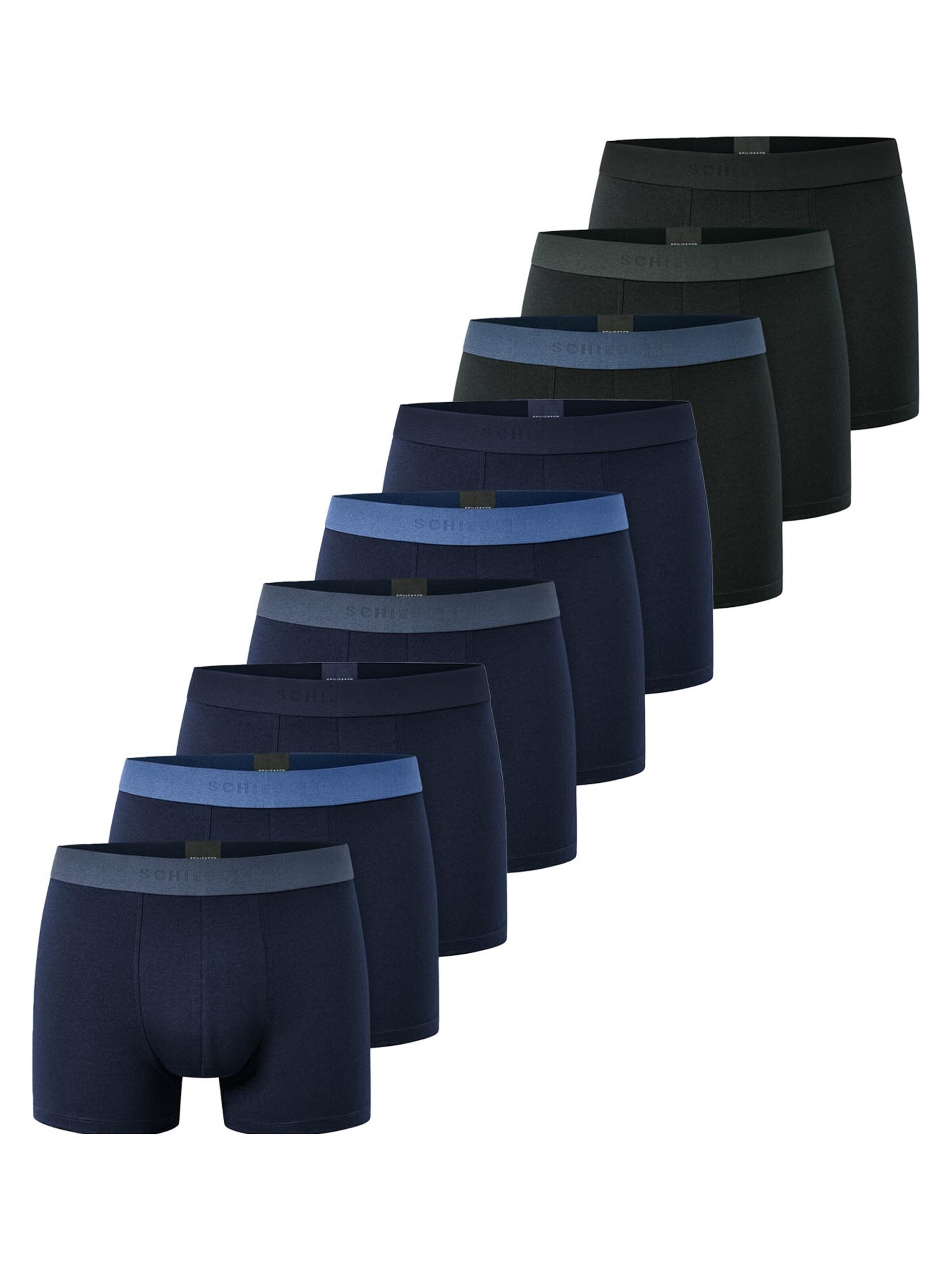 SCHIESSER Boxershorts '95/5 Cotton' in Gemengde kleuren: voorkant