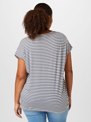 Vero Moda Curve T-Shirt 'AYA' in Blau