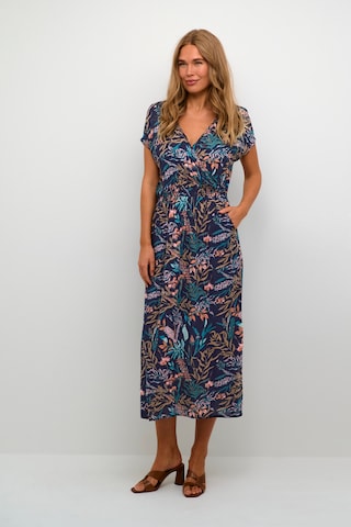 Kaffe Dress in Blue: front