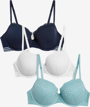 Marks & Spencer Balconette Bra in Blue: front