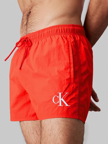 Calvin Klein Swimwear Swimming shorts in Red