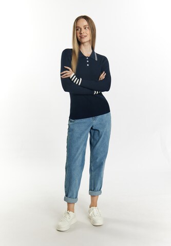 DreiMaster Maritim Sweater in Blue