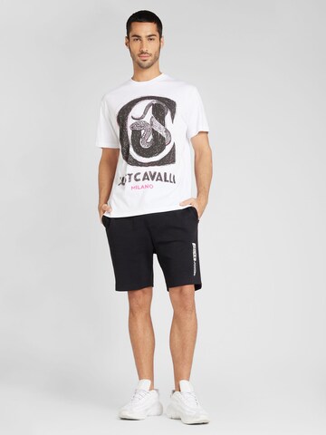T-Shirt Just Cavalli en blanc