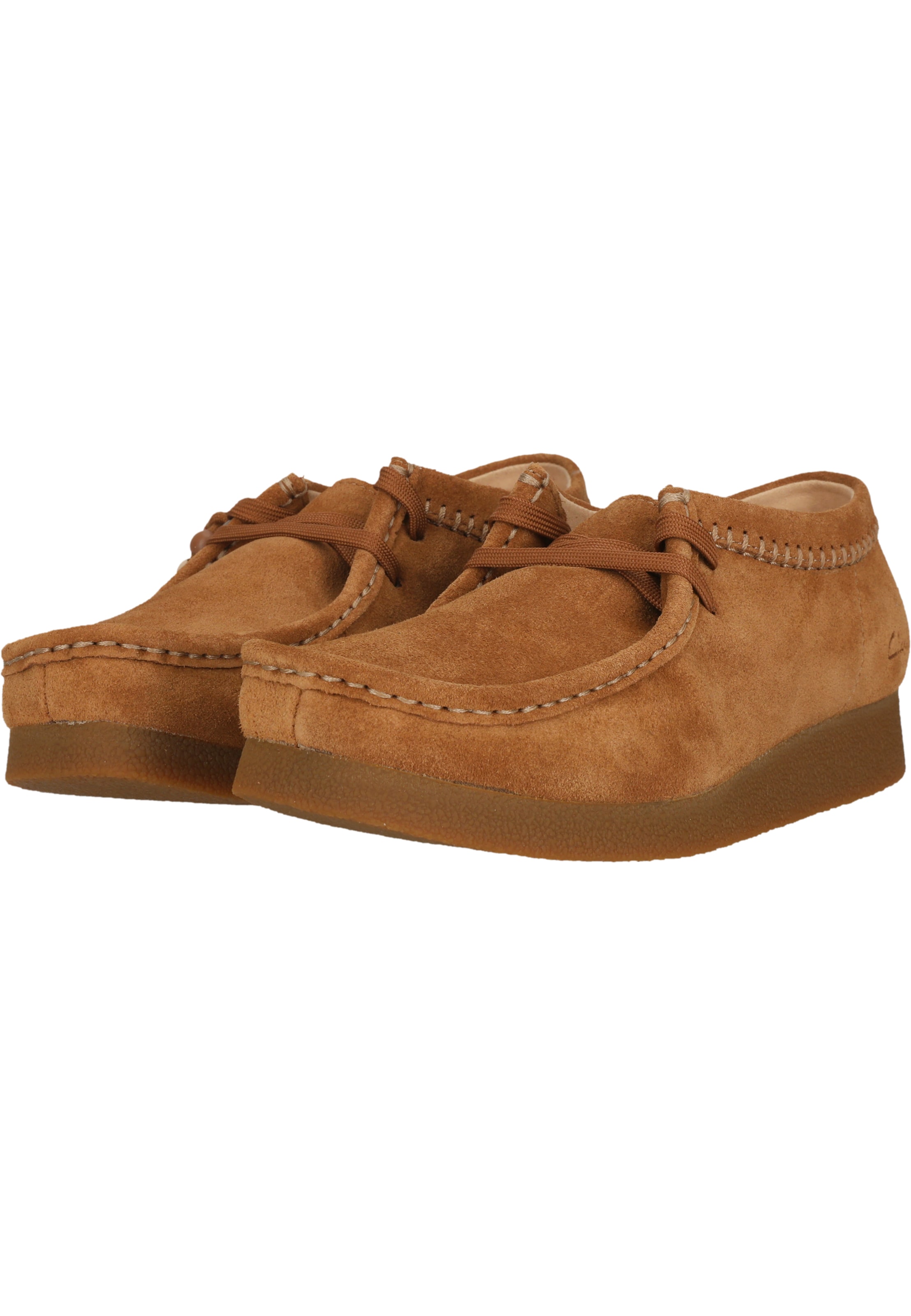 CLARKS Mokassin 'WallabeeEVOSh' in Braun