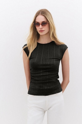 No Matter What Shirt in Black: front