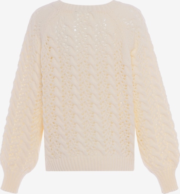 faina Sweater in White