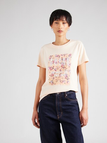 GUESS Majica | roza barva: sprednja stran