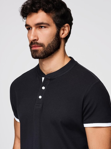 Ombre Shirt in Black