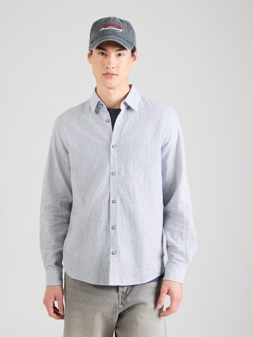 s.Oliver Средняя посадка Рубашка в Синий: спереди