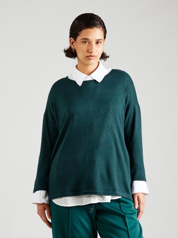 ONLY Carmakoma Shirt 'CARALBA' in Grün: Vorderseite