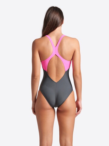 ARENA - Bustier Traje de baño 'OPENINGS' en gris
