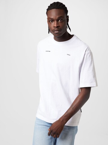 G-Star RAW - Camiseta en blanco: frente