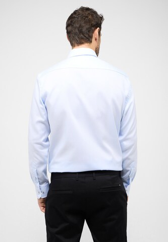 ETERNA Comfort fit Button Up Shirt in Blue