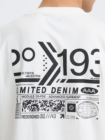 Maglietta ' BHStea ' di BLEND in bianco