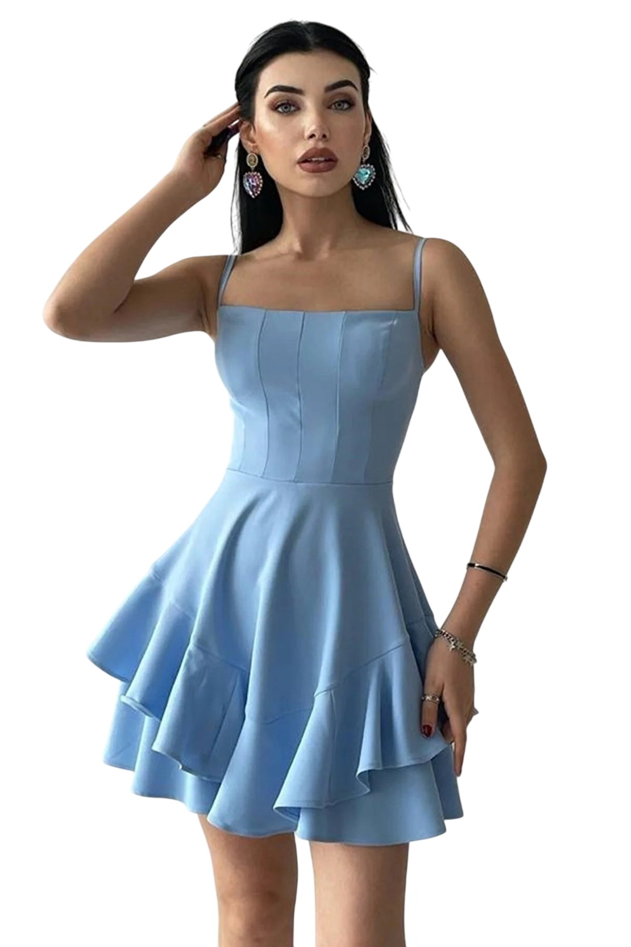 Robe WOMAN VISION en bleu