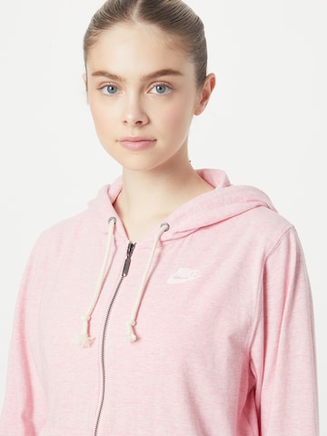 Nike Sportswear Sweatjacke in Pink