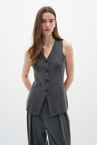Gilet 'Dalya' InWear en gris : devant