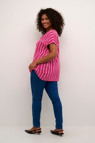 Camicia da donna 'Sida' di KAFFE CURVE in rosa