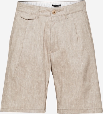 DRYKORN Regular Pants 'Abroad' in Brown: front