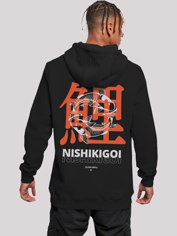 F4NT4STIC Sweatshirt 'Nishikigoi' in Zwart: voorkant