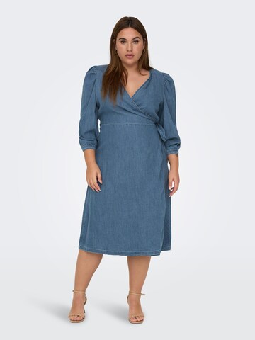 ONLY Carmakoma - Vestido 'Irina' em azul: frente