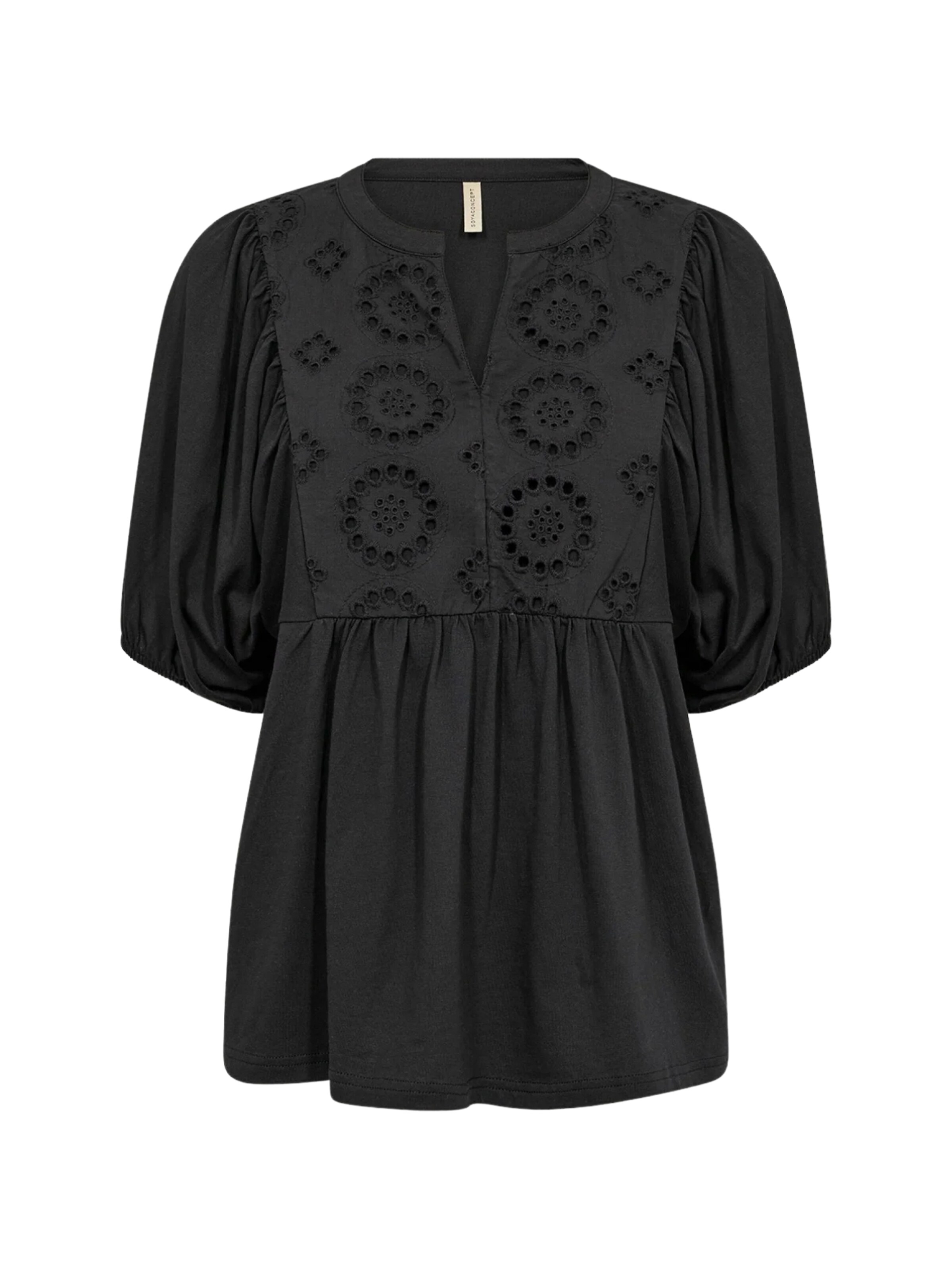 Maglietta 'LORAINE' di Soyaconcept in nero: frontale