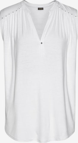 LASCANA Blouse in White: front