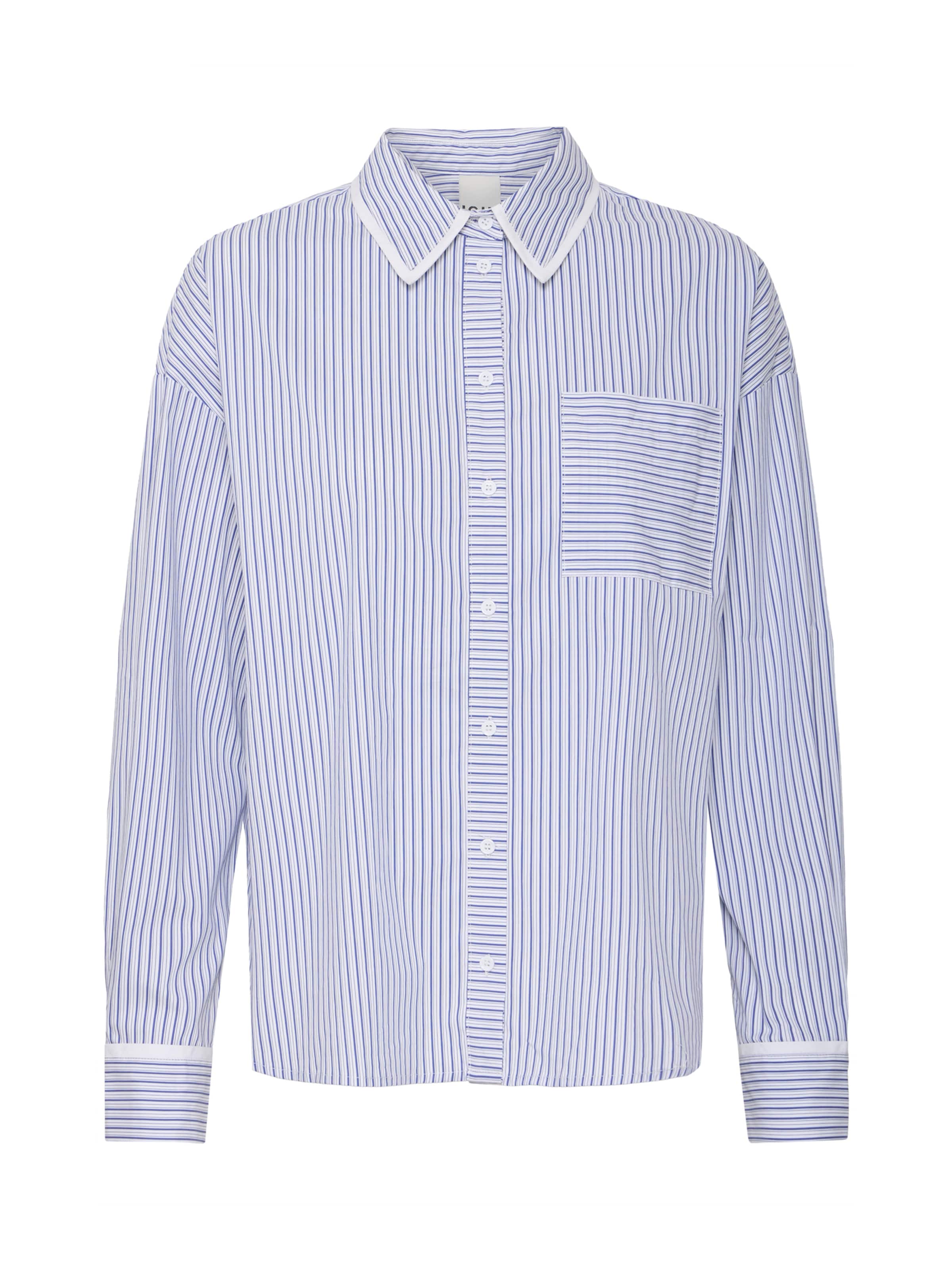 ICHI Bluse 'IX JENNA' in Blau: Vorderseite