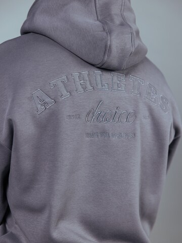 Lifters Zip-Up Hoodie in Grey