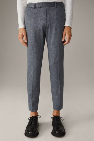 STRELLSON Slimfit Pantalon ' Kynd ' in Grijs: voorkant