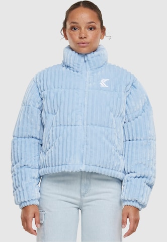 Karl Kani Between-season jacket in Blue: front