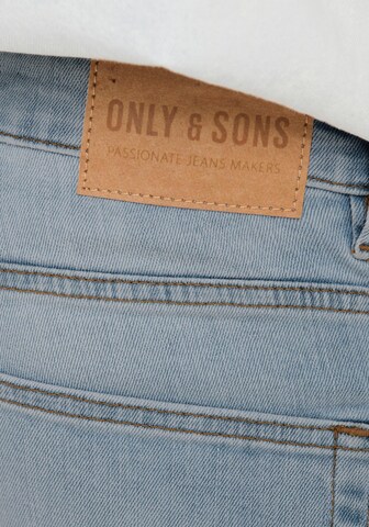 Only & Sons Slimfit ONLY & SONS Slim-fit-Jeans in Blau