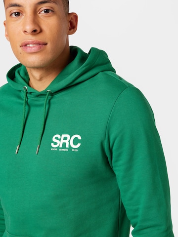 Only & Sons Sweatshirt 'RUNNING LIFE' i grønn