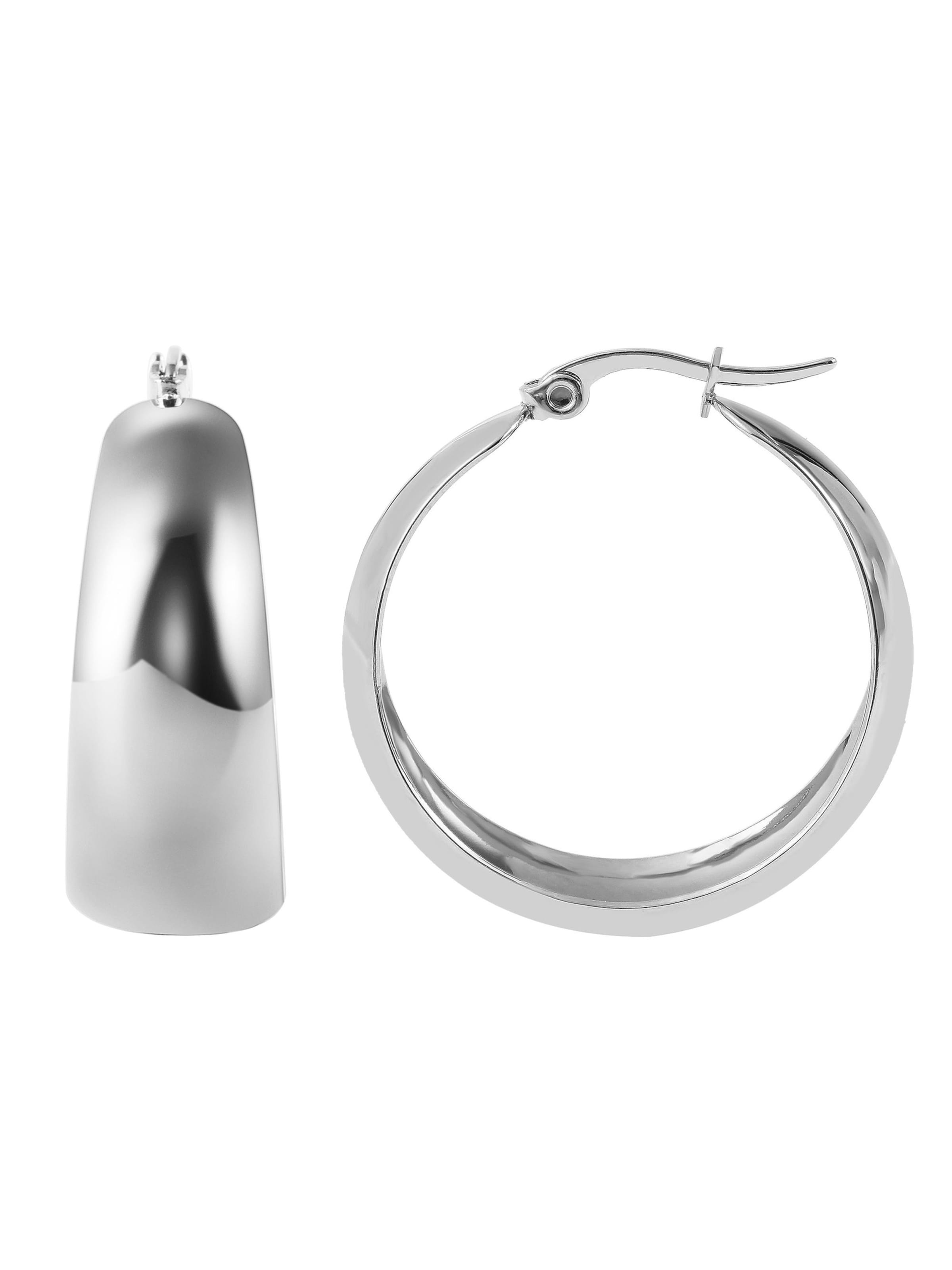 Akzent Earrings 'Adela, langlebig' in Silver