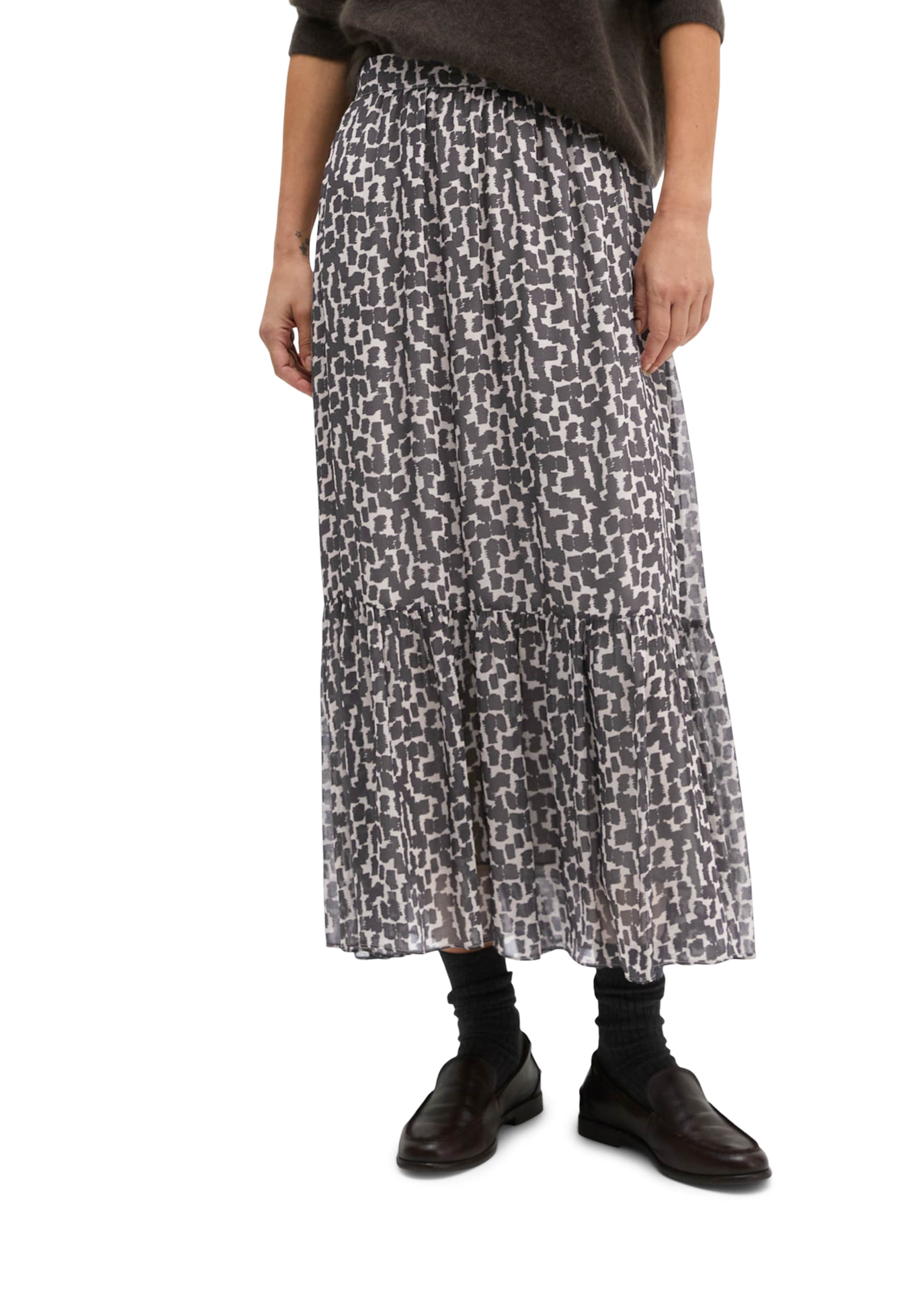 Marc O'Polo Skirt in Grey: front