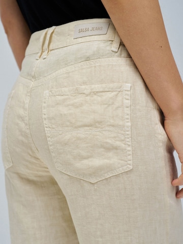 Salsa Jeans Regular Broek in Beige