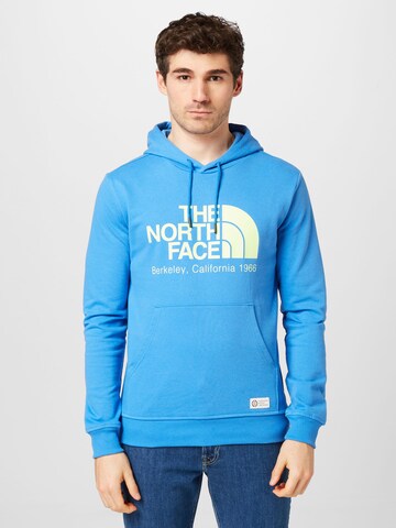 Felpa di THE NORTH FACE in blu: frontale